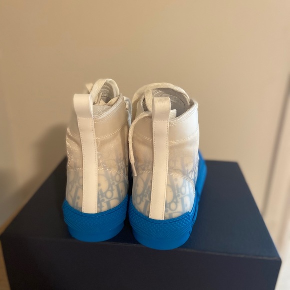B23 high-Top sneakers in Gradient white and bleu - Picture 4 of 8